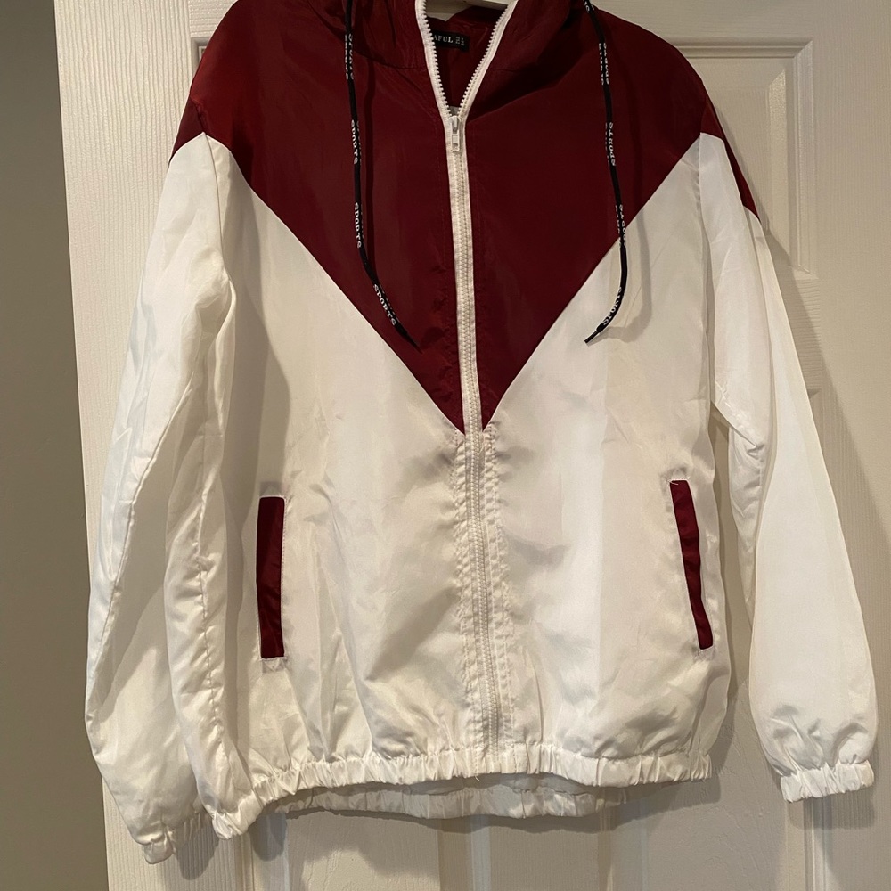 Windbreaker Zip Up Hoodie